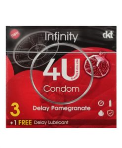 کاندوم تاخیری و تنگ کننده 4U مدل Infinity