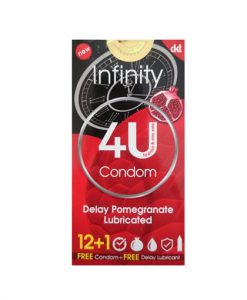 کاندوم تاخیری و تنگ کننده 4U مدل Infinity
