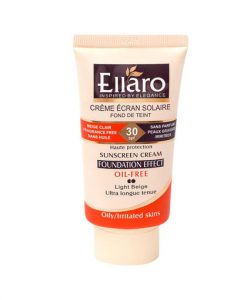 کرم ضد آفتاب رنگی الارو مناسب برای پوست های چرب و حساس SPF 30